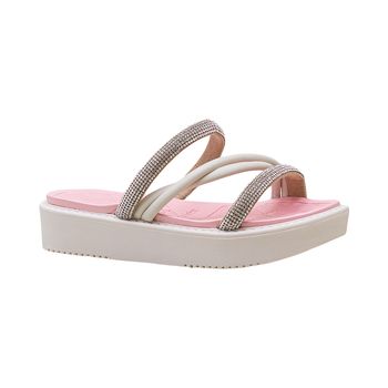 Sandalia-Creme-Kids-Brilho-Plataforma-|-Molekinha-Tamanho--26---Cor--CREME-0